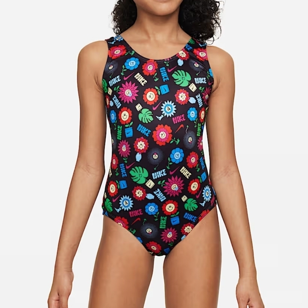 Nike Swim Garden Party Big Kids size LARGE